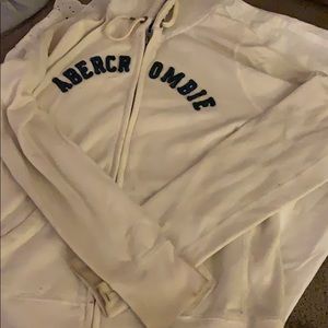 White abercrombie jacket